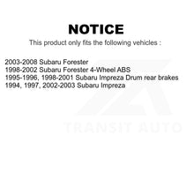 Load image into Gallery viewer, Rear Brake Drum Shoes And Spring Kit For Subaru Forester Impreza