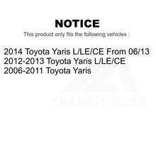 Charger l&#39;image dans la galerie, Rear Brake Drum Shoes And Spring Kit For Toyota Yaris