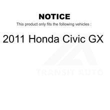 Load image into Gallery viewer, Rear Brake Drum Shoes And Spring Kit For 2011 Honda Civic GX