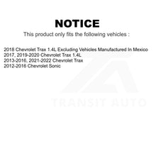 Charger l&#39;image dans la galerie, Rear Brake Drum Shoes And Spring Kit For Chevrolet Trax Sonic