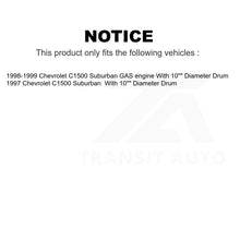 Load image into Gallery viewer, Rear Brake Drum Shoes And Spring Kit For Chevrolet C1500 Suburban