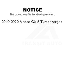 Charger l&#39;image dans la galerie, [Front+Rear] 2019-2022 Mazda CX-5 Turbocharged Premium OE Brake Rotors &amp; Ceramic Pads Kit For Max Braking