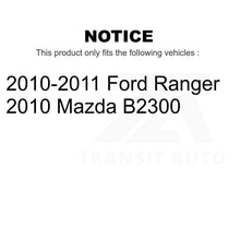 Charger l&#39;image dans la galerie, Front Rear Ceramic Brake Pads And Parking Shoes Kit For Ford Ranger Mazda B2300