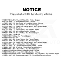 Load image into Gallery viewer, Front Rear Ceramic Brake Pads Parking Shoes Kit For BMW 328i xDrive 330i 428i GT