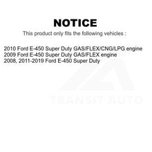 Charger l'image dans la galerie, Front Rear Ceramic Brake Pads And Parking Shoes Kit For Ford E-450 Super Duty