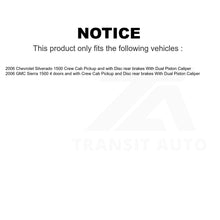 Load image into Gallery viewer, Front Rear Ceramic Brake Pads Parking Shoes Kit For Chevrolet Silverado 1500 GMC