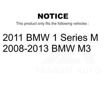 Charger l&#39;image dans la galerie, Front Rear Ceramic Brake Pads And Parking Shoes Kit For BMW M3 1 Series M