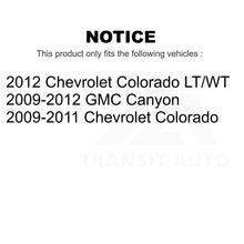 Load image into Gallery viewer, Front Rear Ceramic Brake Pads &amp; Drum Shoes Kit For Chevrolet Colorado GMC Canyon