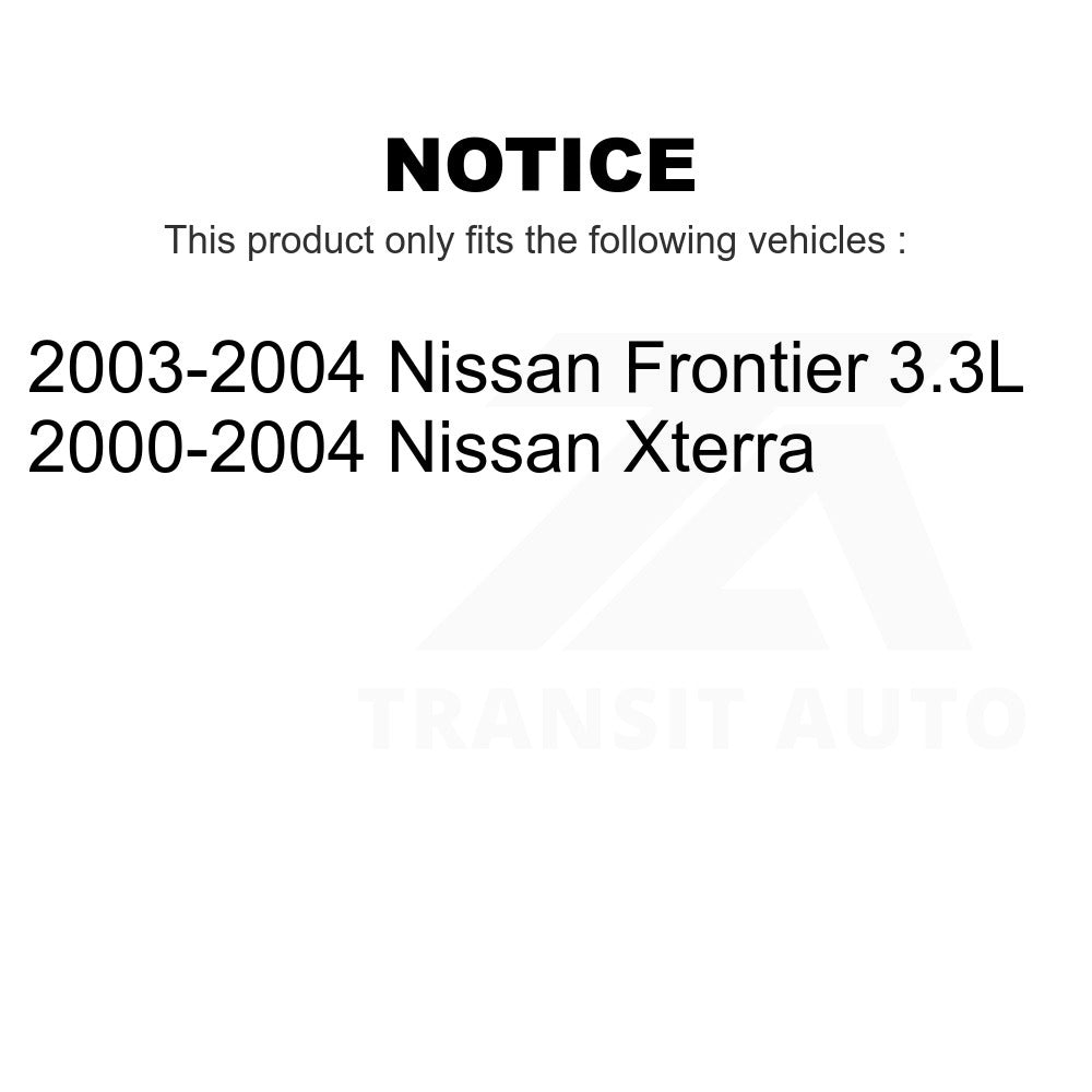 Front Rear Ceramic Brake Pads And Drum Shoes Kit For Nissan Xterra Frontier