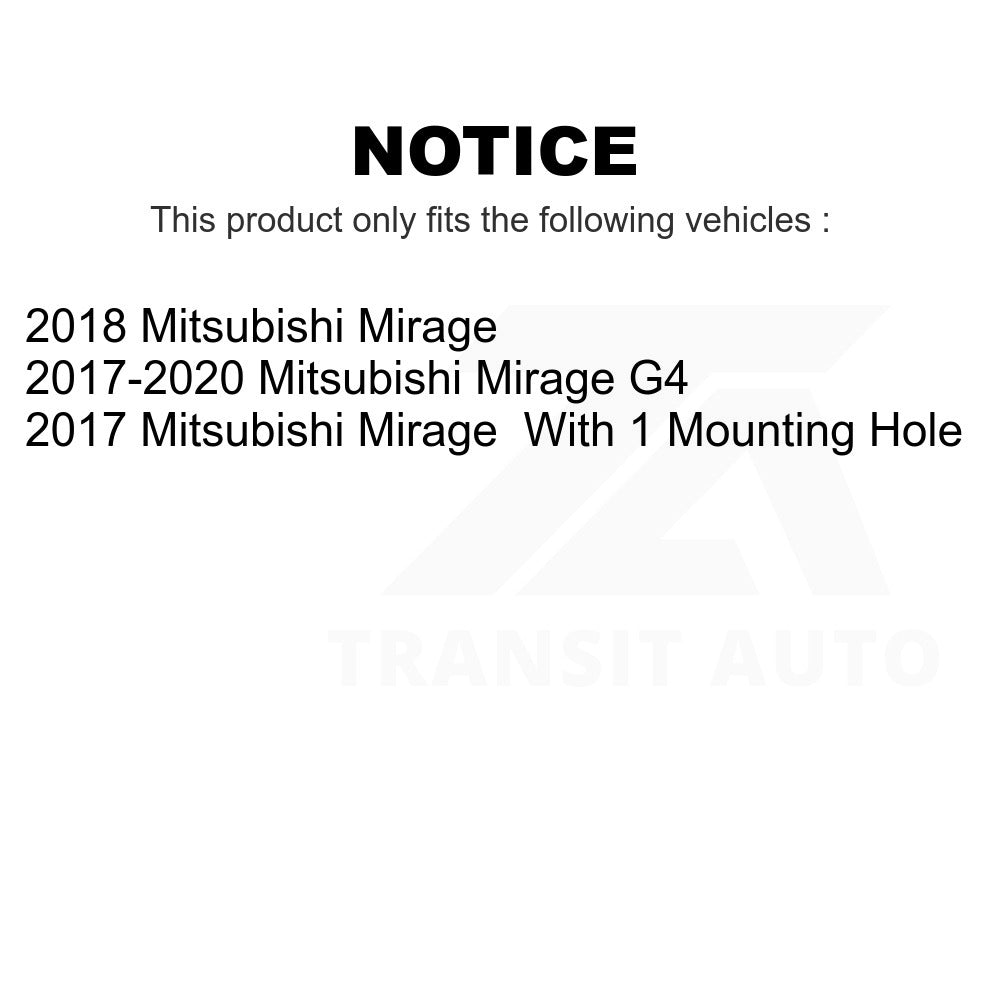 Front Rear Ceramic Brake Pads And Drum Shoes Kit For Mitsubishi Mirage G4