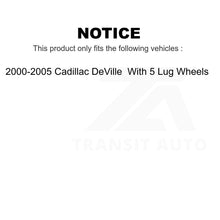 Load image into Gallery viewer, Front Ceramic Brake Pads And Rear Parking Shoes Kit For Cadillac DeVille