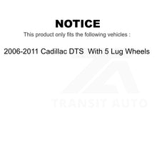 Charger l&#39;image dans la galerie, Front Ceramic Brake Pads And Rear Parking Shoes Kit For Cadillac DTS