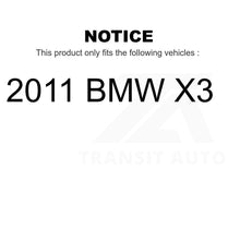 Load image into Gallery viewer, Front Ceramic Brake Pads And Rear Parking Shoes Kit For 2011 BMW X3