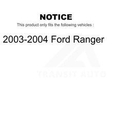 Load image into Gallery viewer, Front Ceramic Brake Pads And Rear Parking Shoes Kit For 2003-2004 Ford Ranger