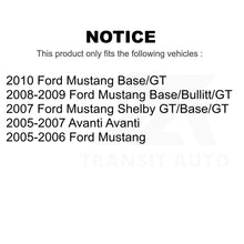 Load image into Gallery viewer, Front Rear Ceramic Brake Pads Kit For Ford Mustang Avanti