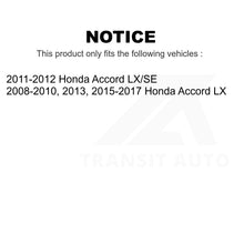 Charger l&#39;image dans la galerie, Front Rear Ceramic Brake Pads Kit For Honda Accord