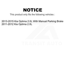 Load image into Gallery viewer, Front Rear Ceramic Brake Pads Kit For Kia Optima 2.0L