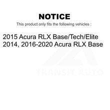 Load image into Gallery viewer, Front Rear Ceramic Brake Pads Kit For Acura RLX