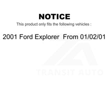 Charger l&#39;image dans la galerie, Front Rear Ceramic Brake Pads Kit For 2001 Ford Explorer From 01 02