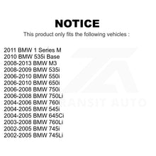 Load image into Gallery viewer, Front Rear Ceramic Brake Pad Kit For BMW 750Li M3 650i 535i 745Li 550i 750i 745i