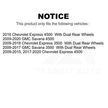 Load image into Gallery viewer, Front Rear Ceramic Brake Pads Kit For Chevrolet Express 3500 GMC Savana 4500