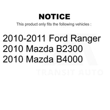 Load image into Gallery viewer, Front Rear Ceramic Brake Pads Kit For Ford Ranger Mazda B2300 B4000