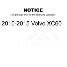 Charger l&#39;image dans la galerie, Front Rear Ceramic Brake Pads Kit For 2010-2015 Volvo XC60