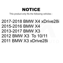 Load image into Gallery viewer, Front Rear Ceramic Brake Pads Kit For BMW X3 X4