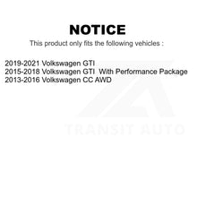 Charger l&#39;image dans la galerie, Front Rear Ceramic Brake Pads Kit For Volkswagen GTI CC