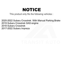 Load image into Gallery viewer, Front Rear Ceramic Brake Pads Kit For Subaru Crosstrek Impreza