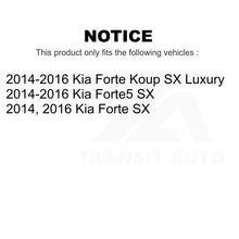 Load image into Gallery viewer, Front Coat Drill Slot Disc Brake Rotor Ceramic Pad Kit For Kia Forte Forte5 Koup