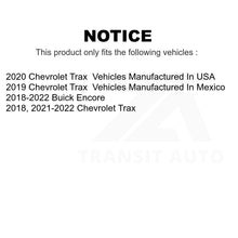 Charger l'image dans la galerie, Front Rear Drill Slot Disc Brake Rotors Ceramic Pad Kit For Chevrolet Trax Buick