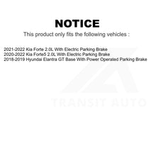 Charger l'image dans la galerie, Front Rear Drilled Slot Brake Rotor &amp; Ceramic Pad Kit For Hyundai Elantra GT Kia