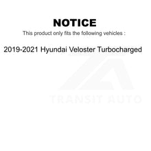 Charger l'image dans la galerie, Front Rear Coat Drill Slot Disc Brake Rotor Ceramic Pad Kit For Hyundai Veloster