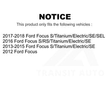 Charger l'image dans la galerie, Front Rear Semi-Metallic Brake Pads And Drum Shoes Kit For Ford Focus