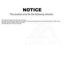 Load image into Gallery viewer, Front Rear Semi-Metallic Brake Pads &amp; Drum Shoe Kit For Chevrolet Silverado 1500