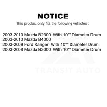 Charger l'image dans la galerie, Front Rear Semi-Metallic Brake Pads &amp; Drum Shoes Kit For Ford Ranger Mazda B2300