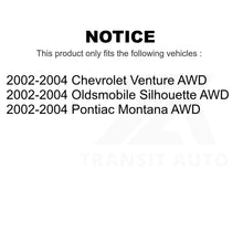 Load image into Gallery viewer, Front Rear Semi-Metallic Brake Pads Drum Shoes Kit For Chevrolet Venture Pontiac