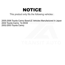 Charger l'image dans la galerie, Front Rear Semi-Metallic Brake Pads And Drum Shoes Kit For Toyota Camry