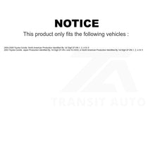 Charger l'image dans la galerie, Front Rear Semi-Metallic Brake Pads And Drum Shoes Kit For Toyota Corolla