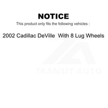 Charger l'image dans la galerie, Front Rear Semi-Metallic Brake Pads And Drum Shoes Kit For Cadillac DeVille