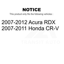 Charger l'image dans la galerie, Front Rear Semi-Metallic Brake Pads &amp; Parking Shoe Kit For Honda CR-V Acura