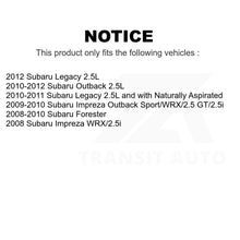 Load image into Gallery viewer, Front Rear Semi-Metallic Brake Pads And Parking Shoe Kit For Subaru Outback