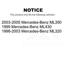 Charger l'image dans la galerie, Front Rear Semi-Metallic Brake Pads And Parking Shoes Kit For Mercedes-Benz