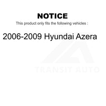 Charger l'image dans la galerie, Front Rear Semi-Metallic Brake Pads Parking Shoe Kit For 2006-2009 Hyundai Azera