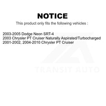 Charger l'image dans la galerie, Front Rear Semi-Metallic Brake Pads And Parking Shoe Kit For Chrysler PT Cruiser