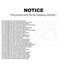 Load image into Gallery viewer, Front Rear Semi-Metallic Brake Pads Parking Shoe Kit For BMW 428i 330i xDrive M4