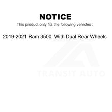 Load image into Gallery viewer, Front Rear Semi-Metallic Brake Pads And Parking Shoes Kit For Ram 3500