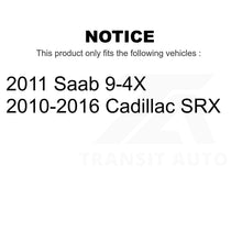 Charger l&#39;image dans la galerie, Paire de rotors de frein à disque à revêtement avant pour Cadillac SRX Saab 9-4X 