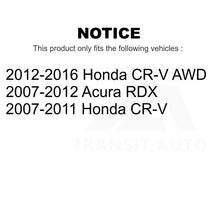 Load image into Gallery viewer, Front Rear Coated Disc Brake Rotors Kit For Honda CR-V Acura RDX